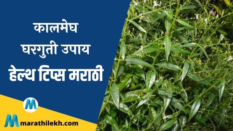 Kalmegh Home Remedies In Marathi